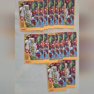 Marvel Be A Hero Stickers The Loblaw Universe 17 Unopened Packs New